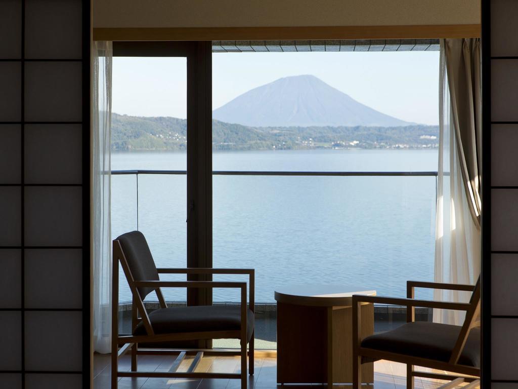 The Lake View Toya Nonokaze Resort Toyako Exteriör bild